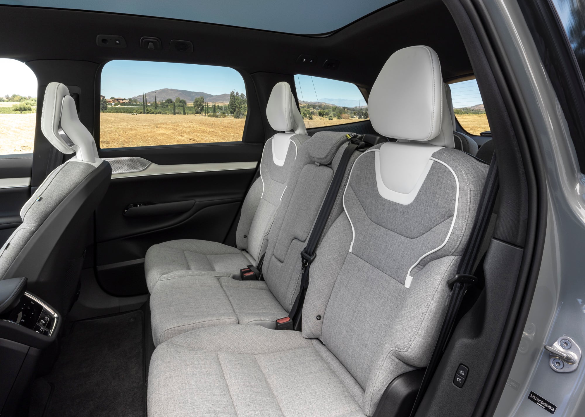 Seterader i Volvo EX90